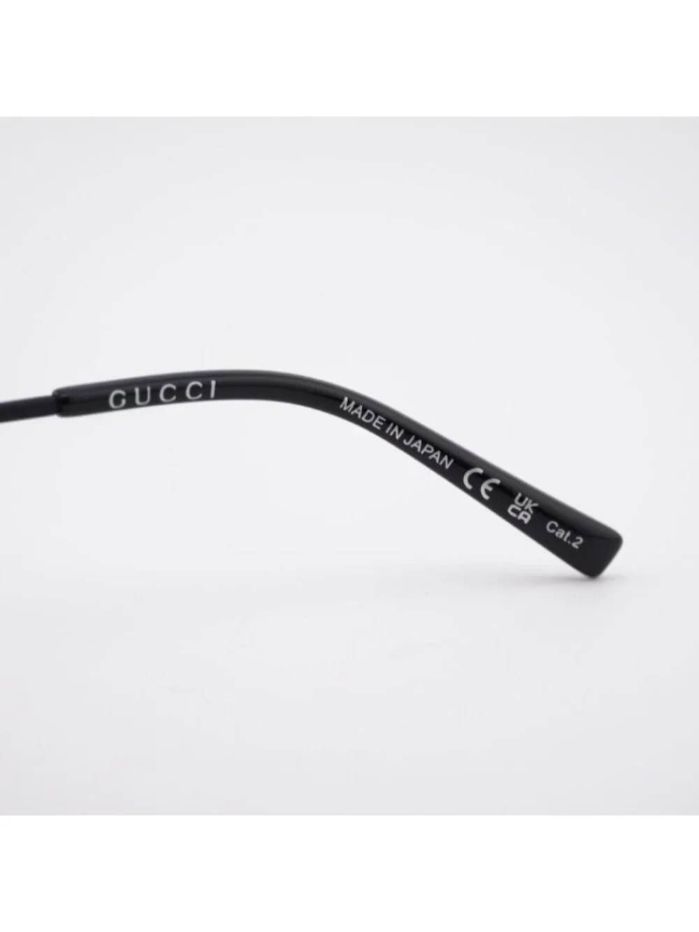 Gucci GG1874S 005 Sunglasses Black Aviator Frame, Orange Mirror with GG Pattern